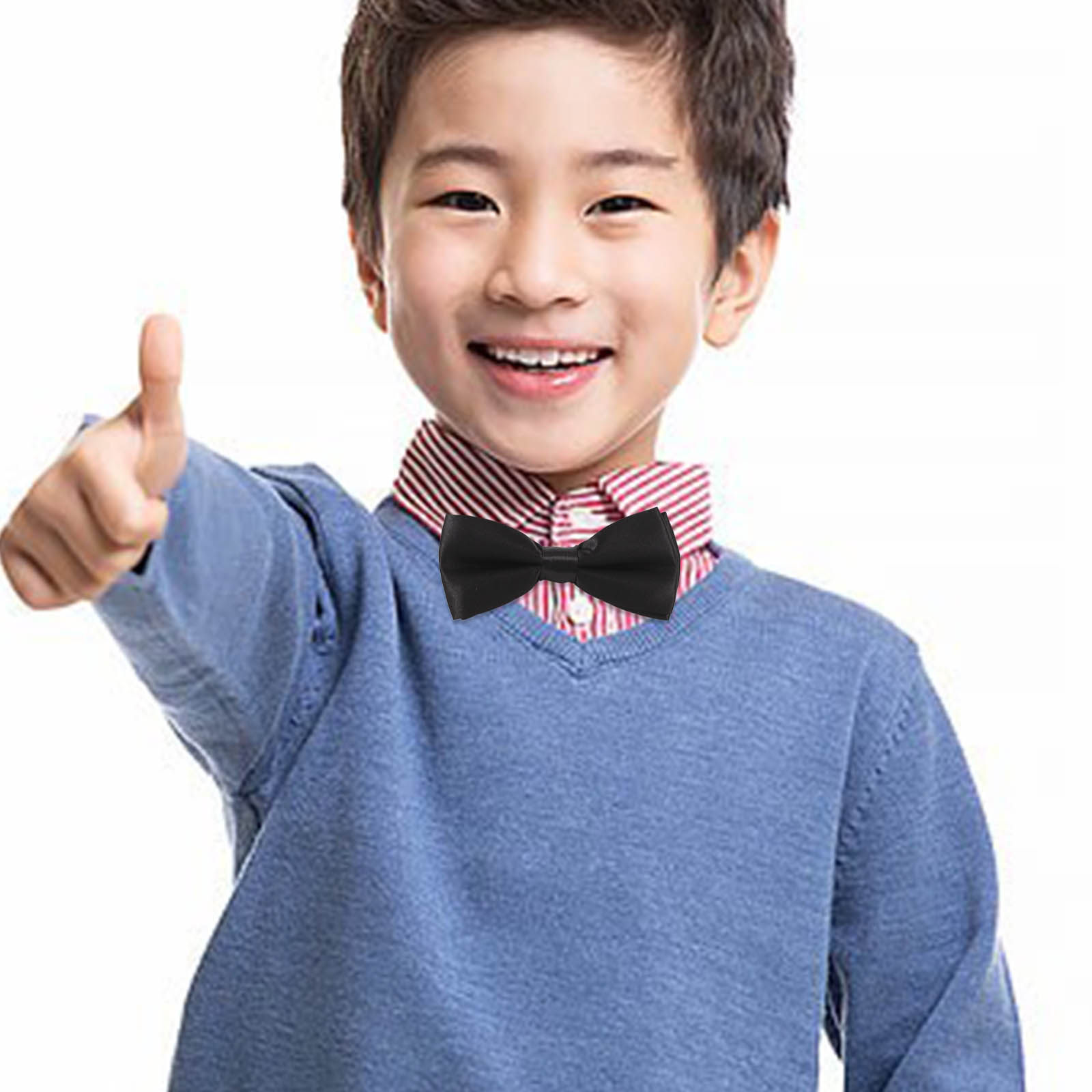 Adjustable Pre-Tied Boys Bow T - Bow Tie Pre Tied 评论和价格