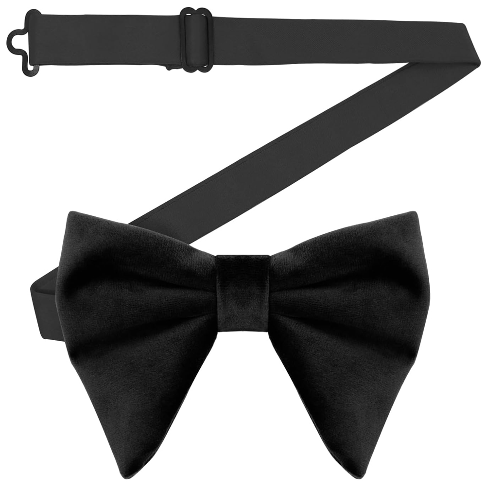 Men's Velvet Bow Ties Pre Tied - Bow Tie Pre Tied 评论和价格
